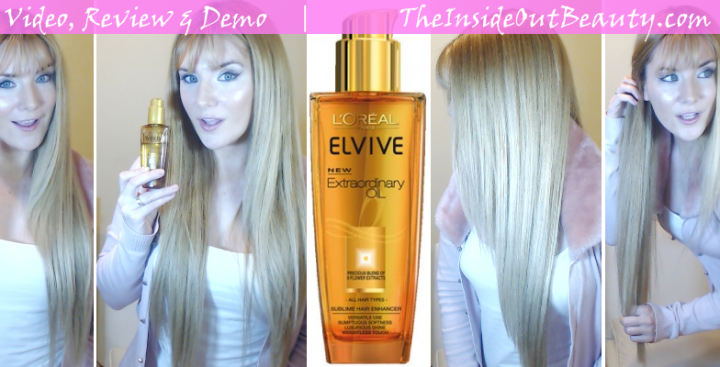 HAIR | L’Oreal Elvive Extraordinary Oil Video Review & Demo* !